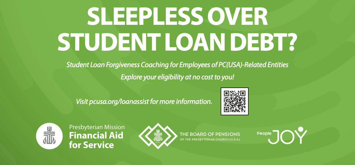 Explore Student Loan Debt Forgiveness Coaching from the PC(USA)